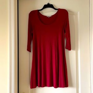 COPY - Red T-Shirt Dress - Charlotte Russe Size M…